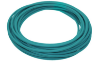 MENCOM ETHERNET CABLE&lt;br&gt;4 WIRE M12 100&#39; CBL TEAL PUR 24AWG 60V